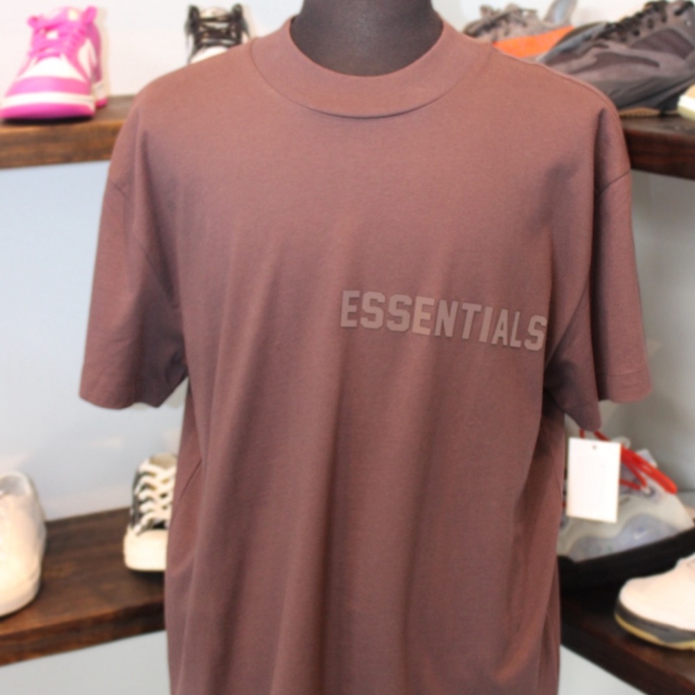 Fear of God Essentials Short Sleeve Tee “Plum”